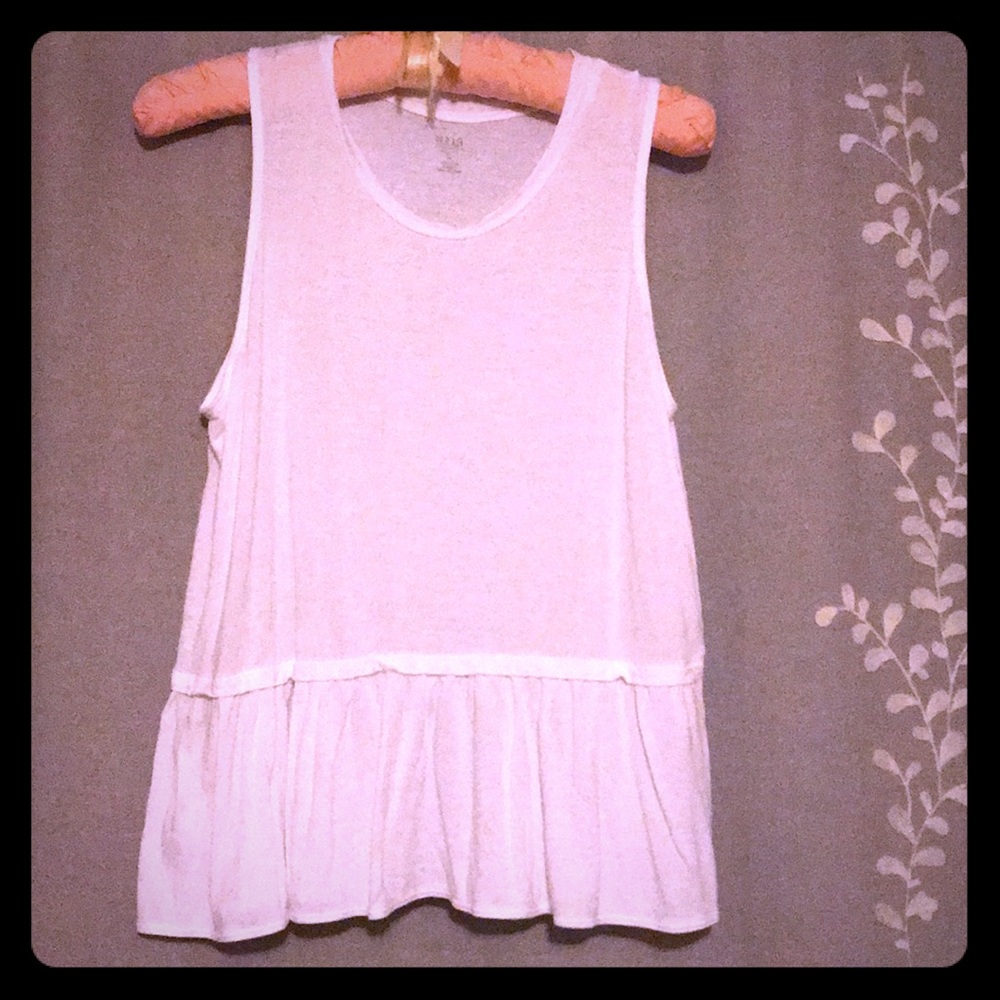 A.N.A Peplum Tank